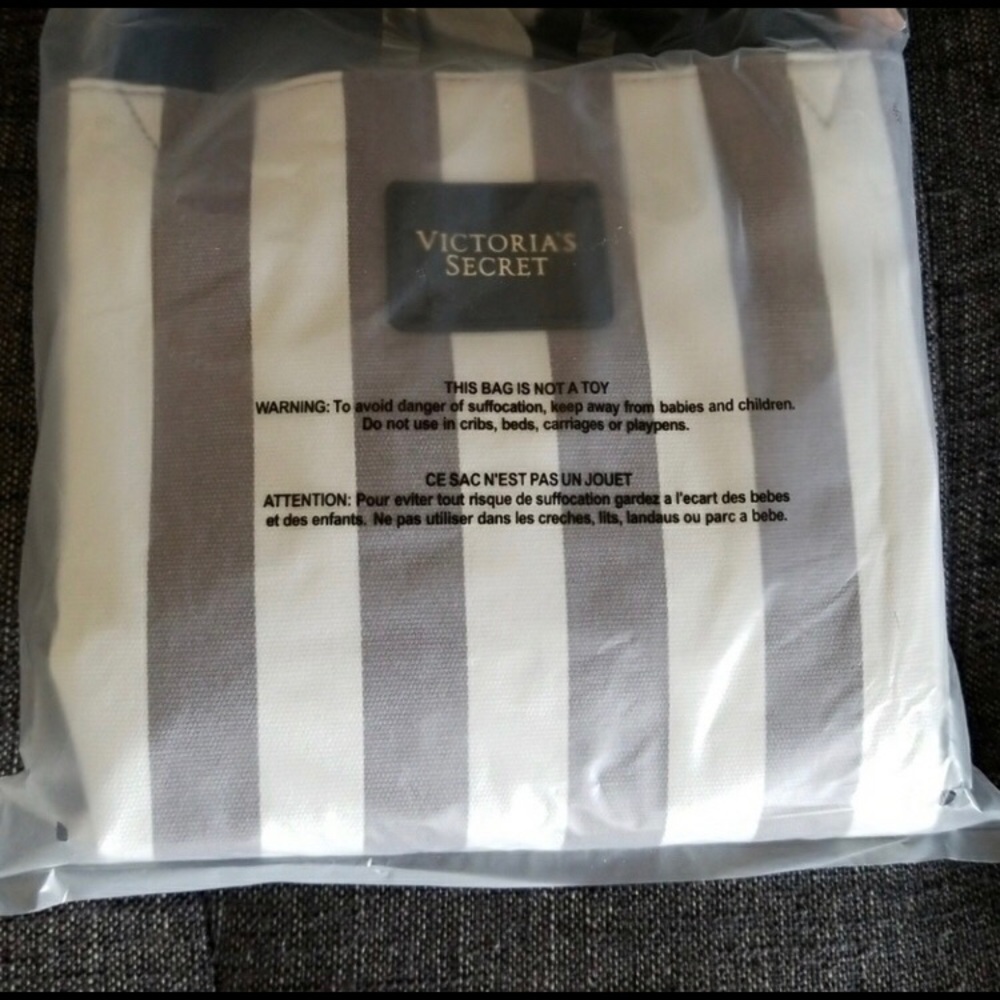 Victoria’s Secret Striped Beach Bag/Tote